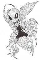 a phantom troop spider from hunter x hunter  tattoo design idea