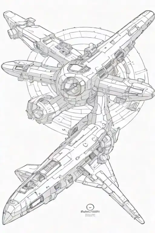 enterprise 1701 e tattoo design idea