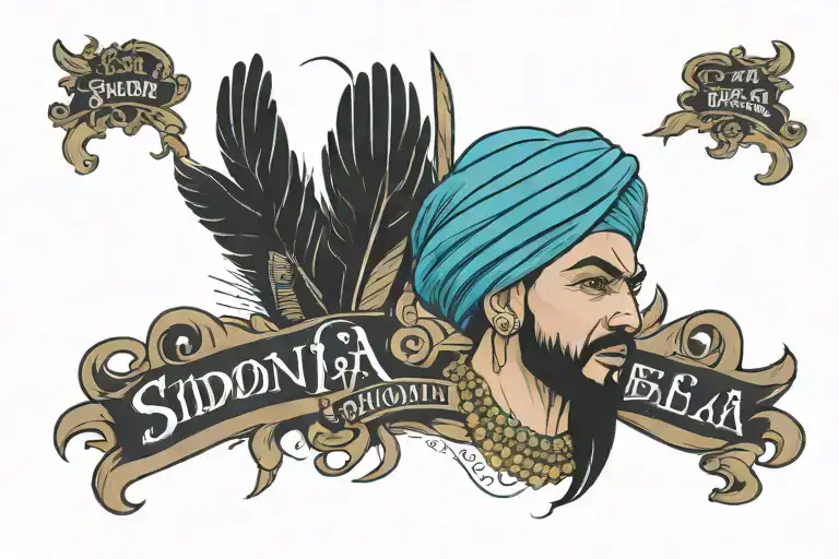 sidhu moosewala tribute quote written tattoo design idea