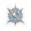 tiara tattoo design idea