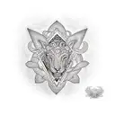 tiara tattoo design idea