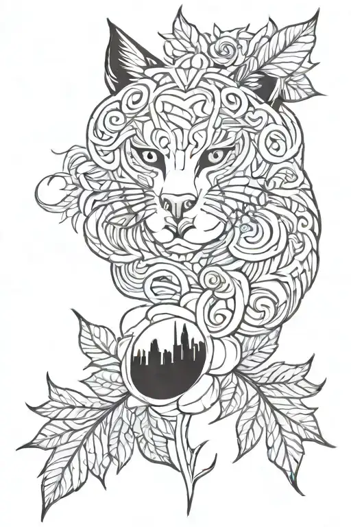 Charlotte North Carolina tattoo design idea