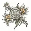 growth mindset tattoo design idea