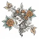 growth mindset tattoo design idea