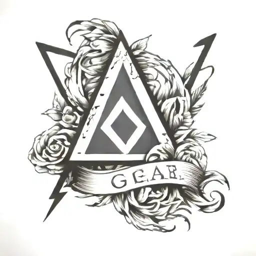 god is greater than the highs and lows  tattoo design idea