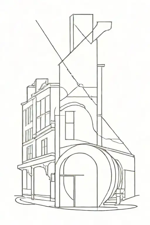 broadway tattoo design idea