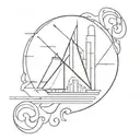 broadway tattoo design idea