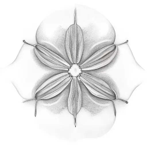 Clover patch under skin tattoo design idea