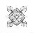 Clover patch under skin tattoo design idea