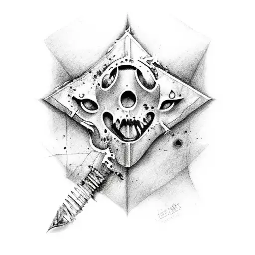 resident evil 4 tattoo design idea