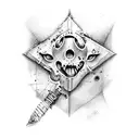 resident evil 4 tattoo design idea