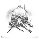 resident evil 4 tattoo design idea
