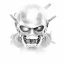 resident evil 4 tattoo design idea