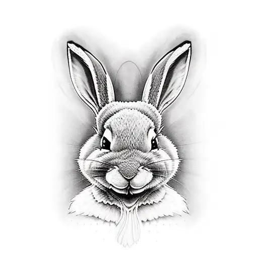 mafia buggs bunny  tattoo design idea