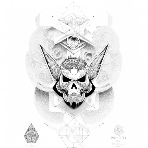 persona en la oscuridad  tattoo design idea