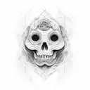 persona en la oscuridad  tattoo design idea