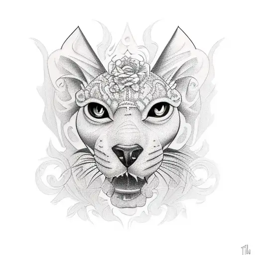 WINE tattoo design idea