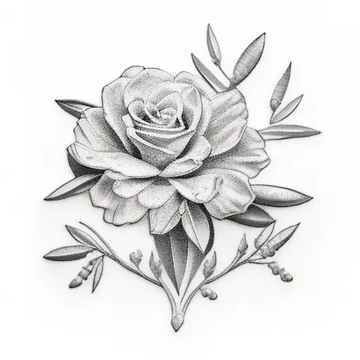 Olive Branch tattoo design idea