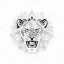 sefardita Toledo museum lion tattoo design idea
