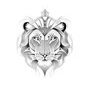 sefardita Toledo museum lion tattoo design idea