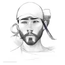 barber tattoo design idea