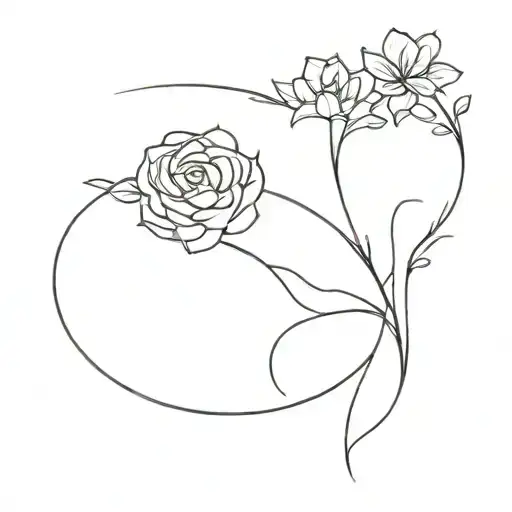 miscarriage pregnancy loss tattoo design idea