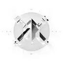 A sleek knife design intertwined with binary code, representing the client's passion for both cutting-edge technology and outdoor adventures tattoo design idea