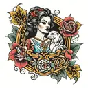 Nome Cheryl  tattoo design idea