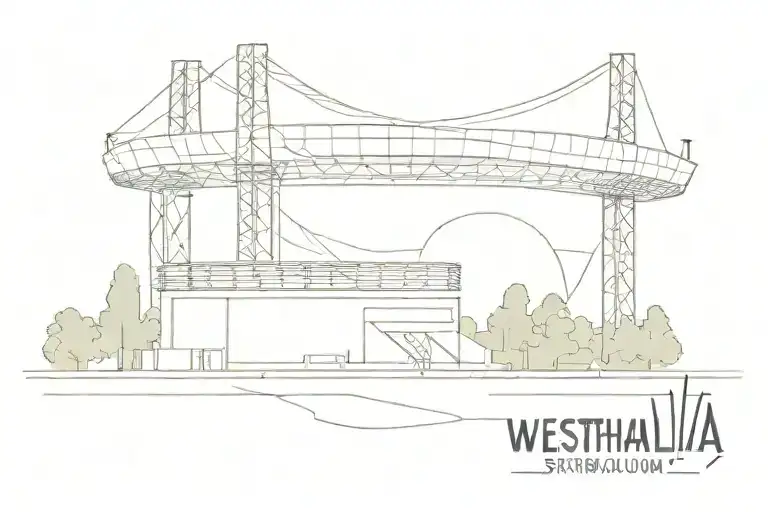 Westphalia Stadium tattoo design idea