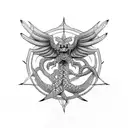 hydra tattoo design idea