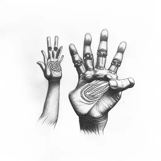 Could you design a hand with red strings wrapped around it’s fingers, with a log pose(from one piece anime), dean’s lice tattoo design idea