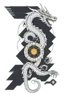 Dragon, Programming, Anime tattoo design idea