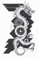 Dragon, Programming, Anime tattoo design idea