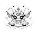 lilo and stitch  tattoo design idea