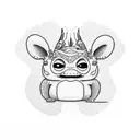 lilo and stitch  tattoo design idea