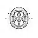 Infinity Symbol tattoo design idea