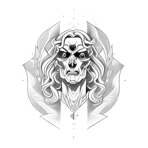 hades tattoo design idea