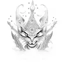 mahadev name  tattoo design idea