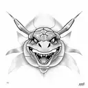 Ralph TMNT 90s movie  tattoo design idea