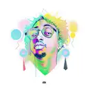 Juice wrld tattoo design idea