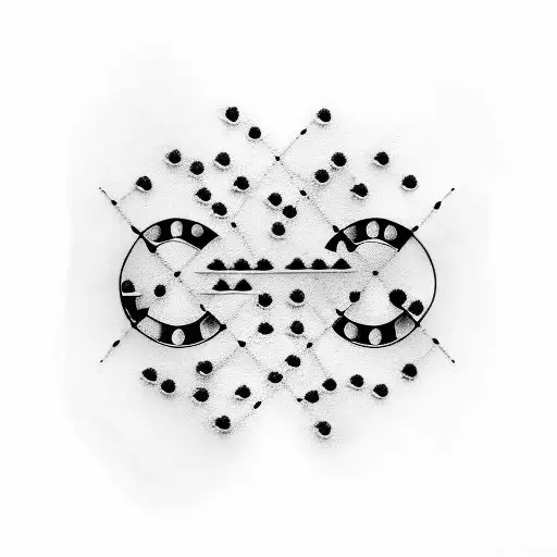 love dad in braille tattoo design idea