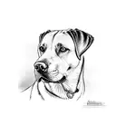 Labrador  tattoo design idea