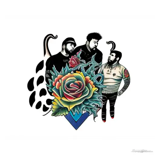 Deftones Band tattoo design idea