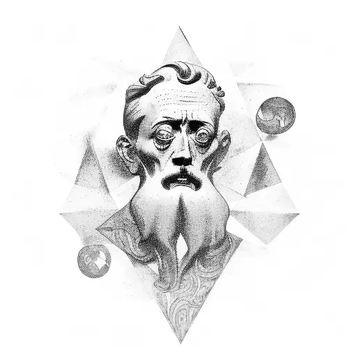 Marco Aurelius tattoo design idea