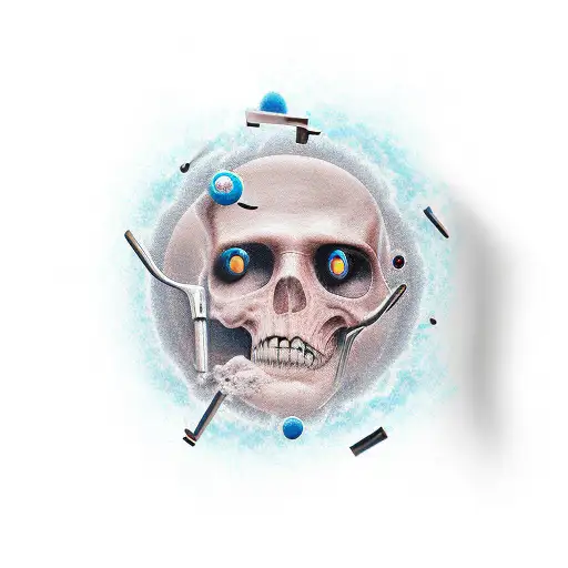 trust no one tattoo design idea