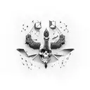 trust no one tattoo design idea