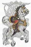 Hussar tattoo design idea