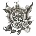 vaginal tattoo tattoo design idea