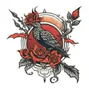 red rising  tattoo design idea