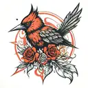 red rising  tattoo design idea